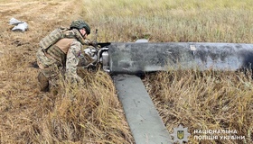 На Полтавщині знайшли збиту російську ракету
