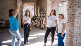 У Козельщині створюють сучасне реабілітаційне відділення в історичній будівлі