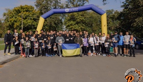 На Полтавщині відбувся благодійний забіг на підтримку ЗСУ