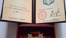 Воїн з Полтавщини отримав орден Богдана Хмельницького