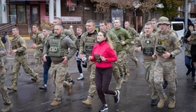У Полтаві відбувся забіг у пам'ять про загиблих захисників України