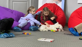 У Миргороді центр каністерапії допомагає долати тривогу