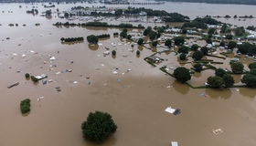 Ворскла розливається: під загрозою підтоплення сіл поблизу Полтави