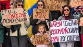 У Полтаві провели чергову акцію на підтримку військовополонених