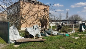 У Чутівській громаді після падіння дрона пошкоджені будинки