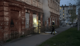 У Полтаві знову горіла будівля колишньої вечірньої школи