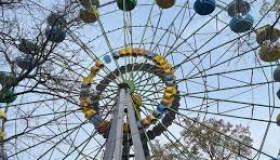 У Полтаві відкрили сезон атракціонів у парку "Перемога"