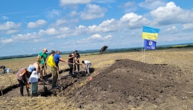 На Полтавщині археологи виявили нову групу середньовічних курганів