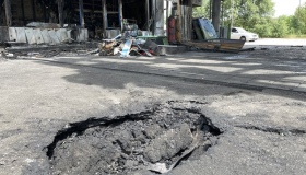 На Полтавщині під час атаки дронів поранення отримала касирка АЗС