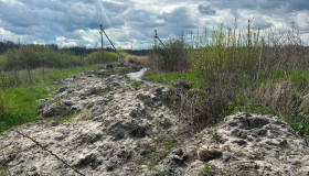 На Полтавщині комунальне підприємство забруднило ліс і річку Ворскла