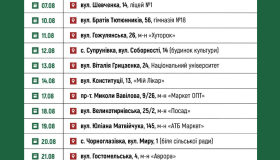 У Полтавській громаді оприлюднили графік роботи екобуса на серпень