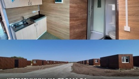 У громаді на Полтавщині встановили модульні будинки для переселенців