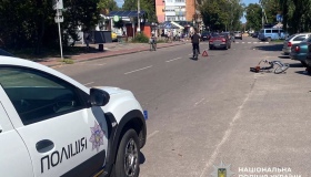 У Миргороді&nbsp; велосипедистка потрапила під автомобіль