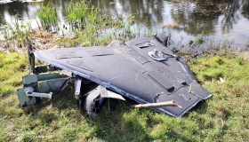 З водойми на Полтавщині дістали залишки ворожого дрону