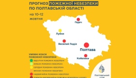 У лісах області оголошено найвищий рівень пожежної небезпеки