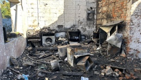 Родина з Кременчука втратила будинок через російський обстріл