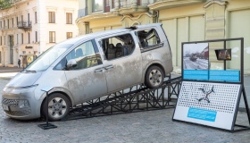 У Полтаві відкрили виставку про пошкоджену техніку під час евакуації