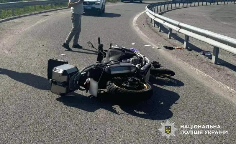 Мотоцикліст травмувався в ДТП під Полтавою