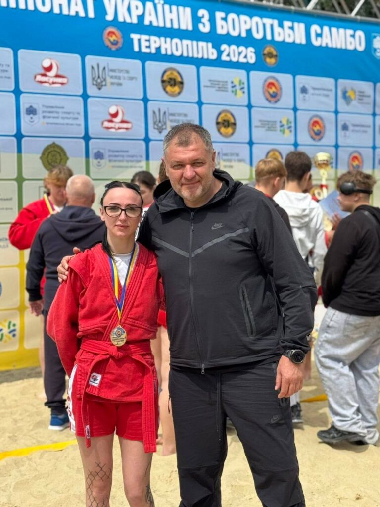 Спортсменка з Полтавщини стала чемпіонкою України з пляжного самбо