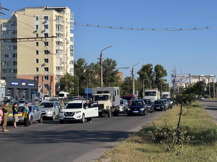 Полтавці&nbsp; провели автопробіг на підтримку військових